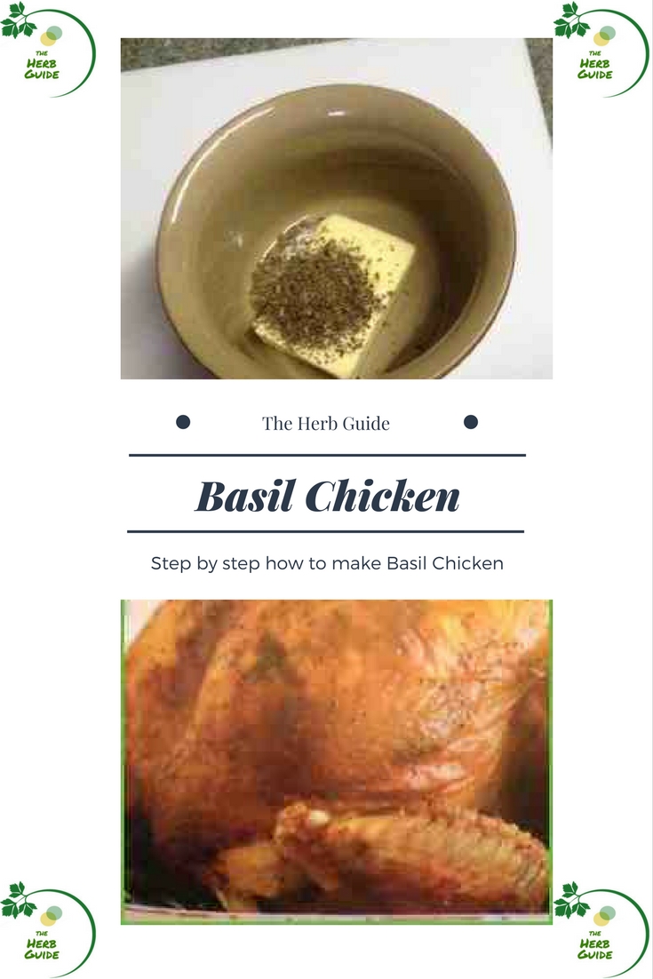 basil, butter and chicken for basil chicken