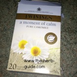 packet of chamomile tea bags packet of chamomile tea bags