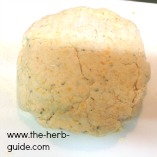 turn dough out onto board