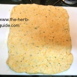 rolling out to an oblong