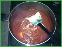 stirring through the cream stirring through the cream