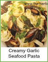 garlic mussels with pasta