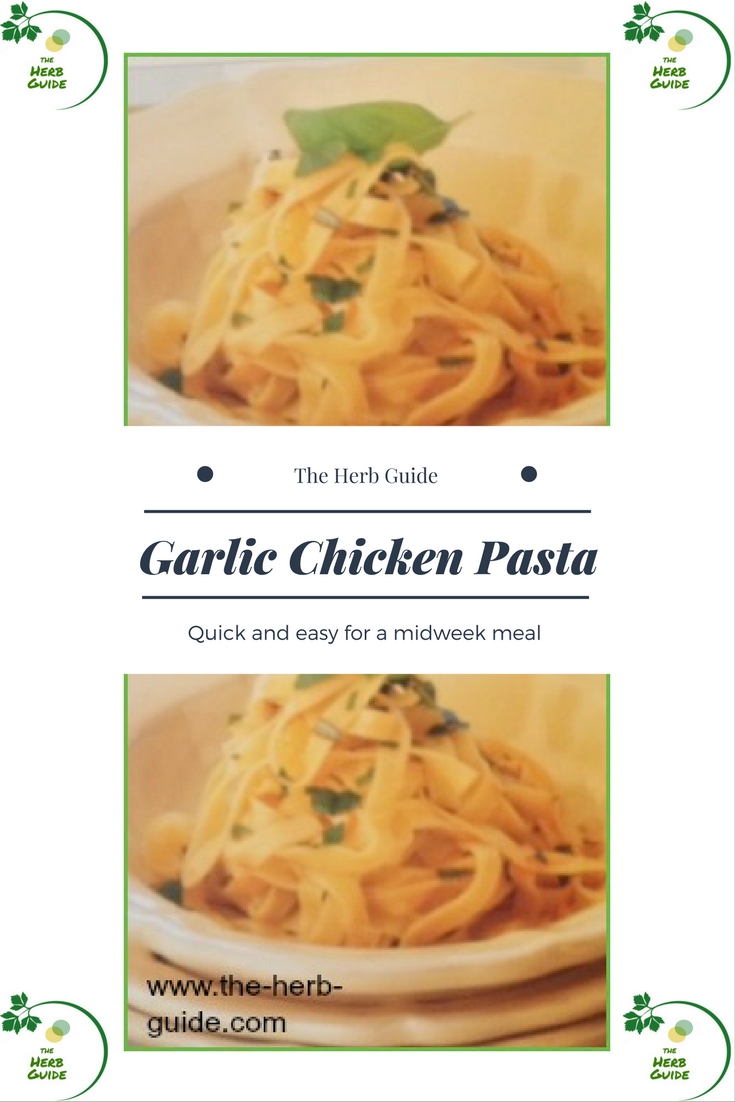 Garlic Chicken Pasta Recipe
