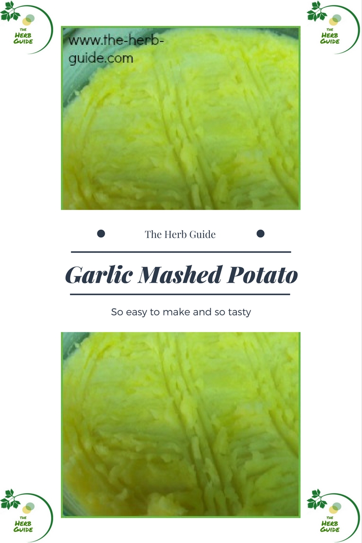 garlic mashed potato