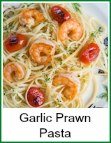 garlic shrimp pasta
