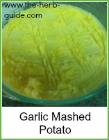 garlic mashed potato