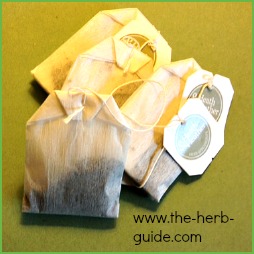 Green tea bags