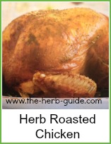 herb roasted chicken ready to carve