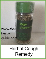 sage for a cough remedy