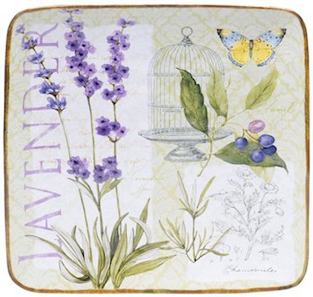 Certified International Ceramic Square Platter