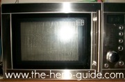 microwave oven for drying fresh herbs