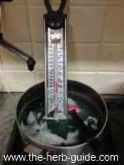 thermometer to measure the temperature of the jelly thermometer to measure the temperature of the jelly