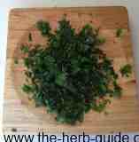 chopped fresh mint chopped fresh mint