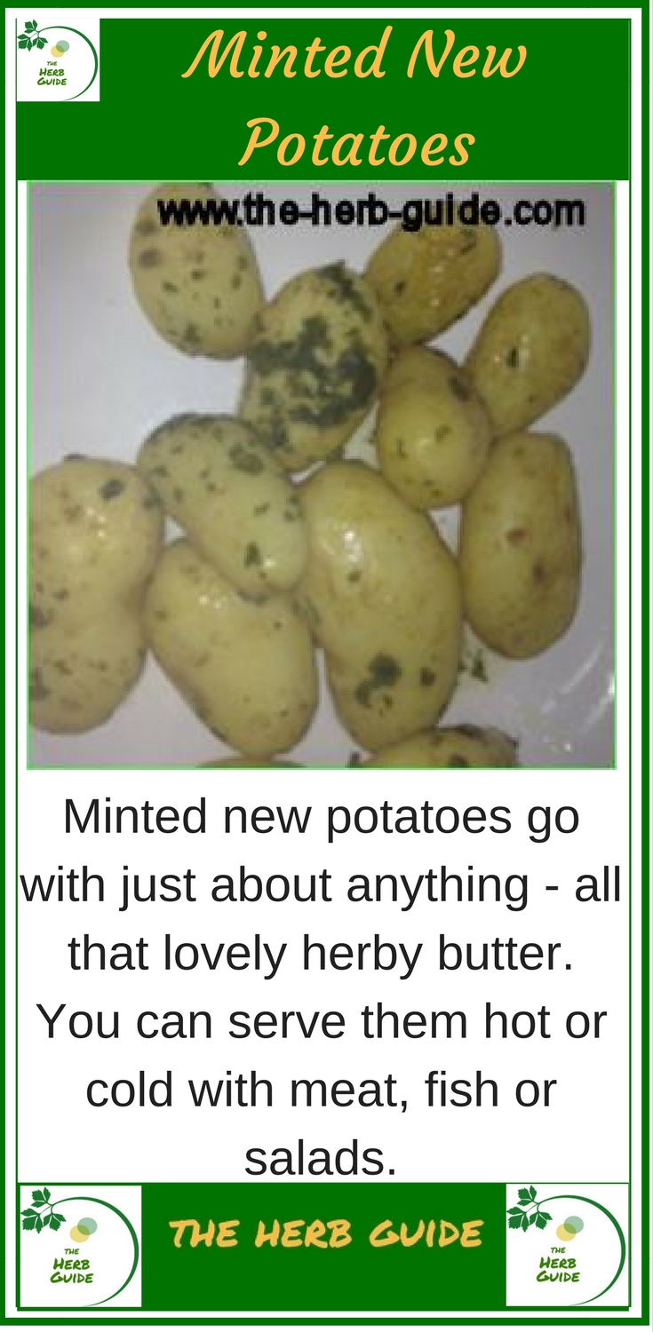 minted new potatoes
