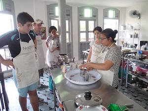 Nazlina in her Penang kitchen Nazlina in her Penang kitchen