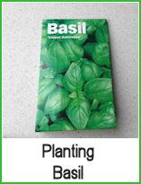 basil seed packet