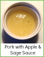 apple and sage sauce for pork