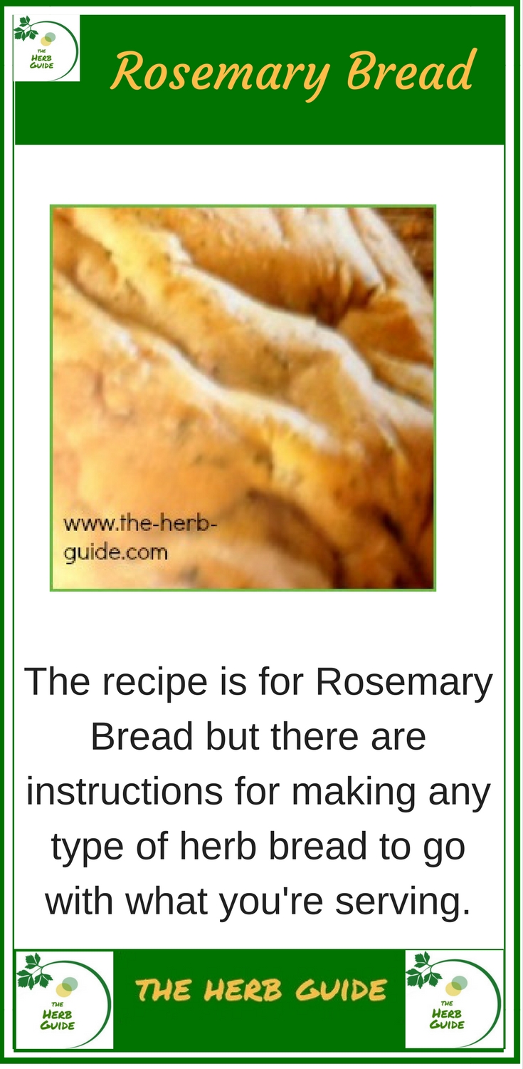cooked rosemary bread