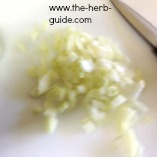 finely diced onion finely diced onion