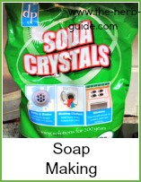soda crystals for soap making
