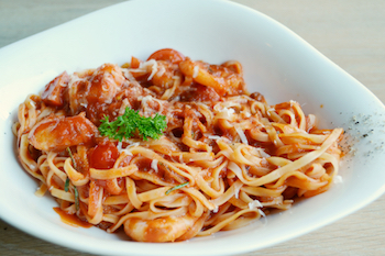 Garlic Shrimp Pasta